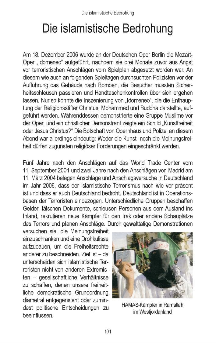 Seite 96 des Verfassungsschutzbericht 2006 Brandenburg