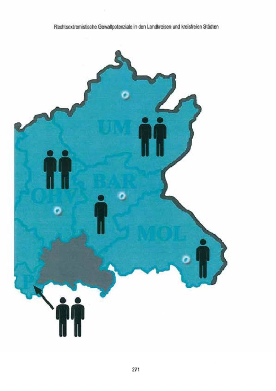 Seite 273 des Verfassungsschutzbericht 2009 Brandenburg