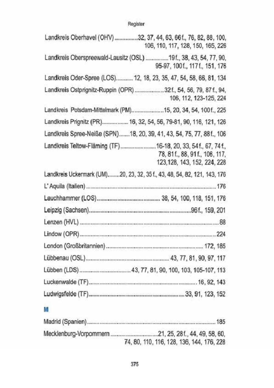 Seite 377 des Verfassungsschutzbericht 2009 Brandenburg