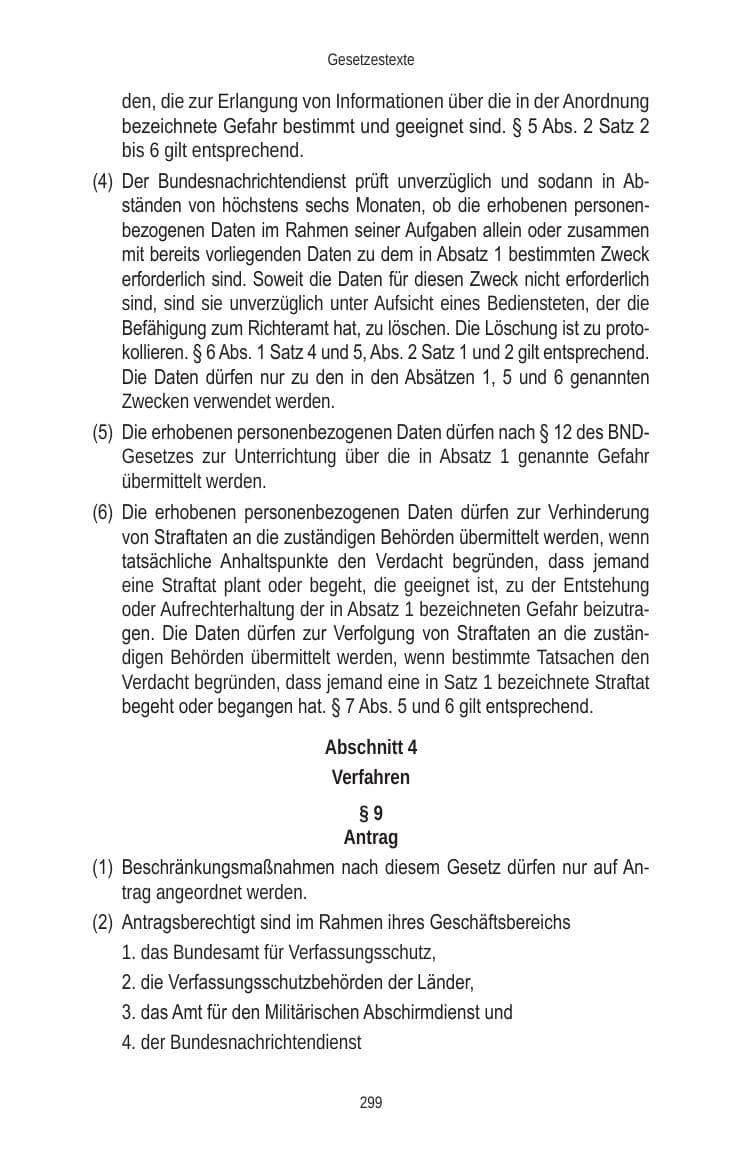 Seite 299 des Verfassungsschutzbericht 2010 Brandenburg