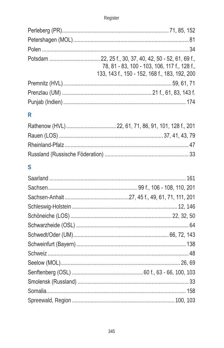Seite 345 des Verfassungsschutzbericht 2010 Brandenburg