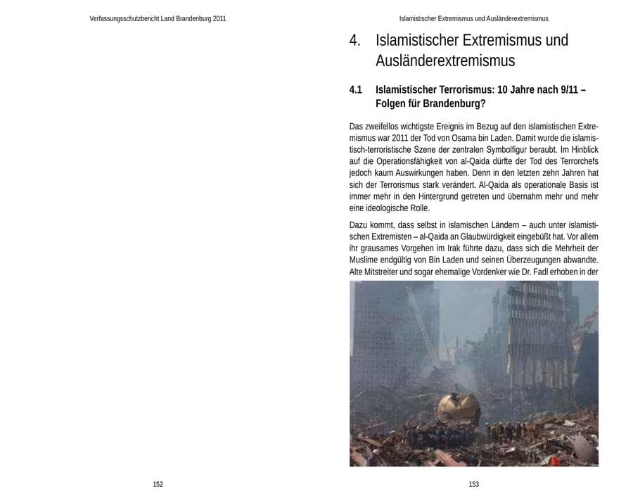 Seite 80 des Verfassungsschutzbericht 2011 Brandenburg