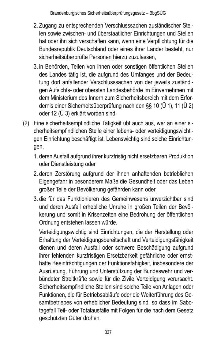 Seite 339 des Verfassungsschutzbericht 2013 Brandenburg