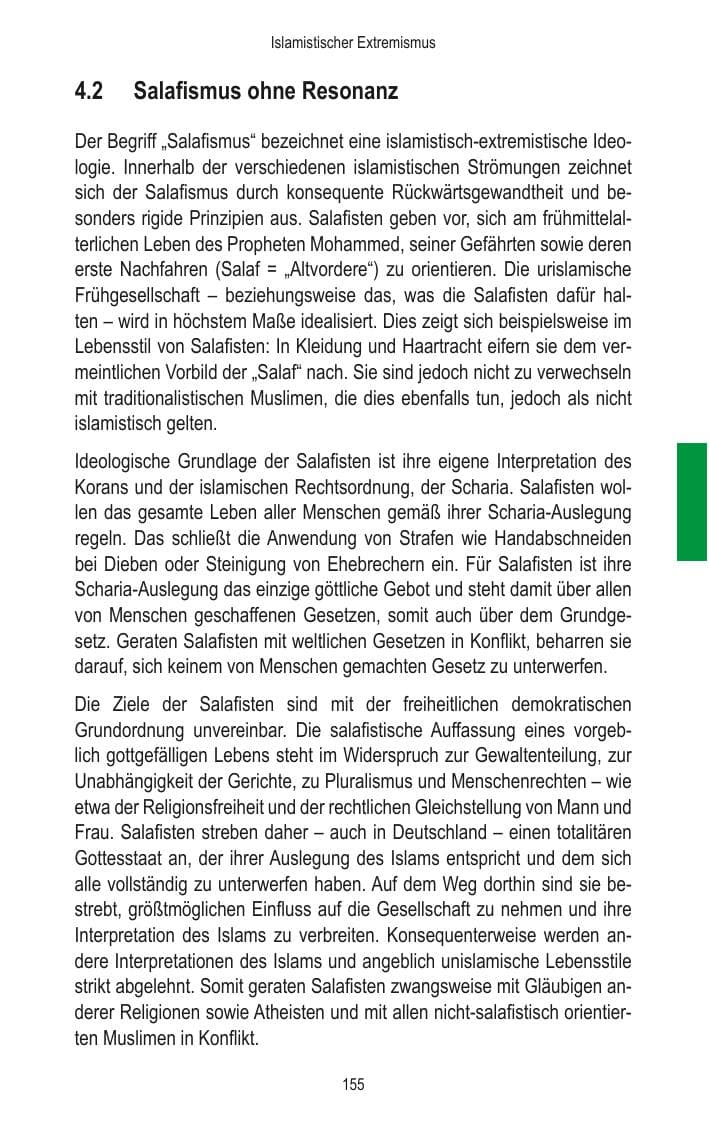 Seite 157 des Verfassungsschutzbericht 2014 Brandenburg