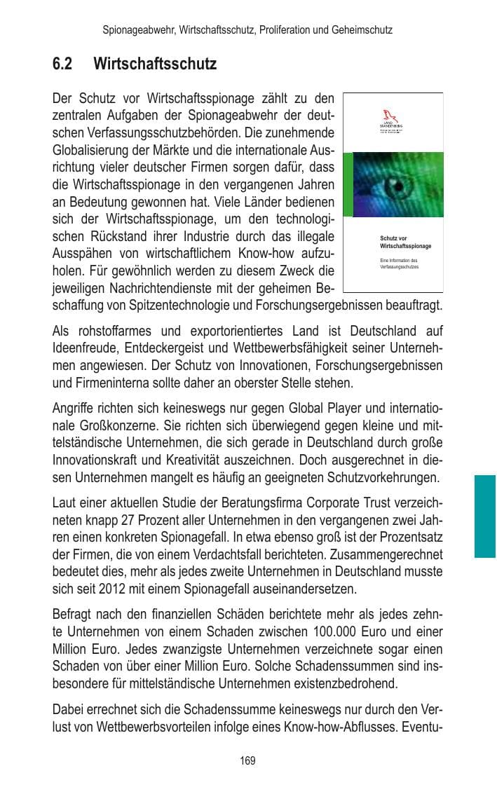 Seite 171 des Verfassungsschutzbericht 2014 Brandenburg