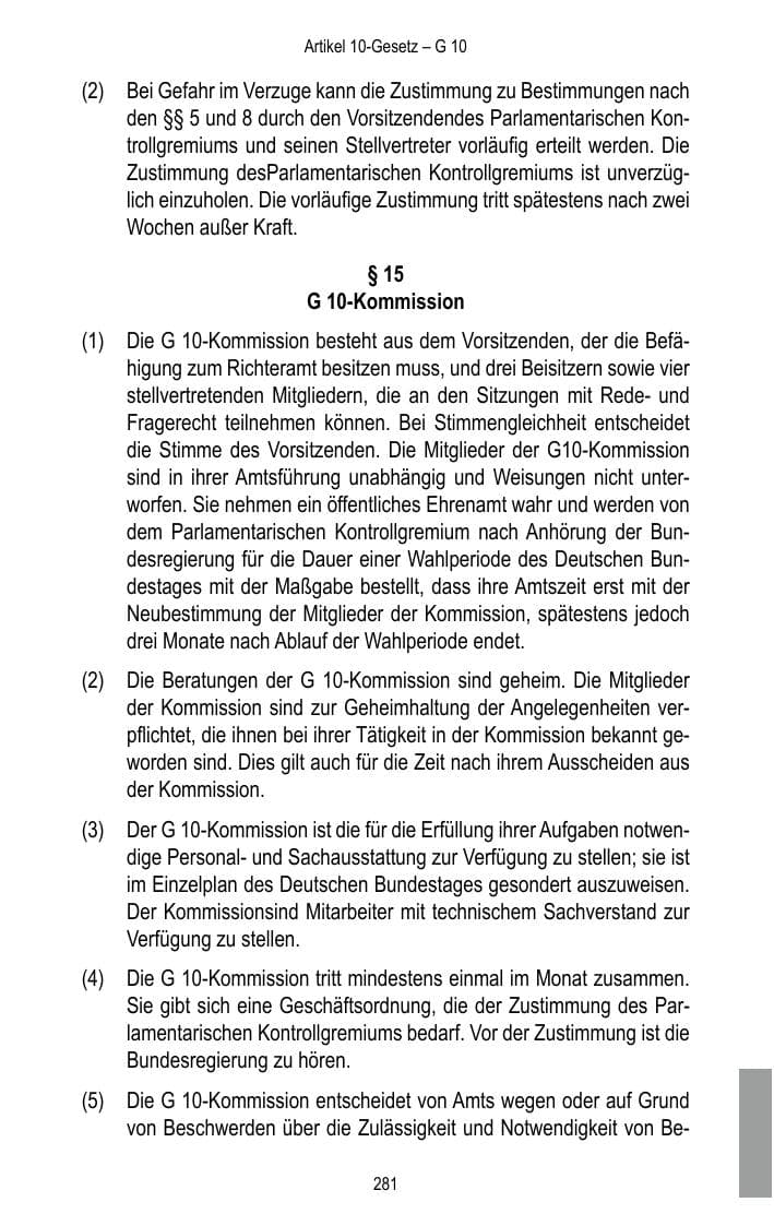 Seite 283 des Verfassungsschutzbericht 2015 Brandenburg