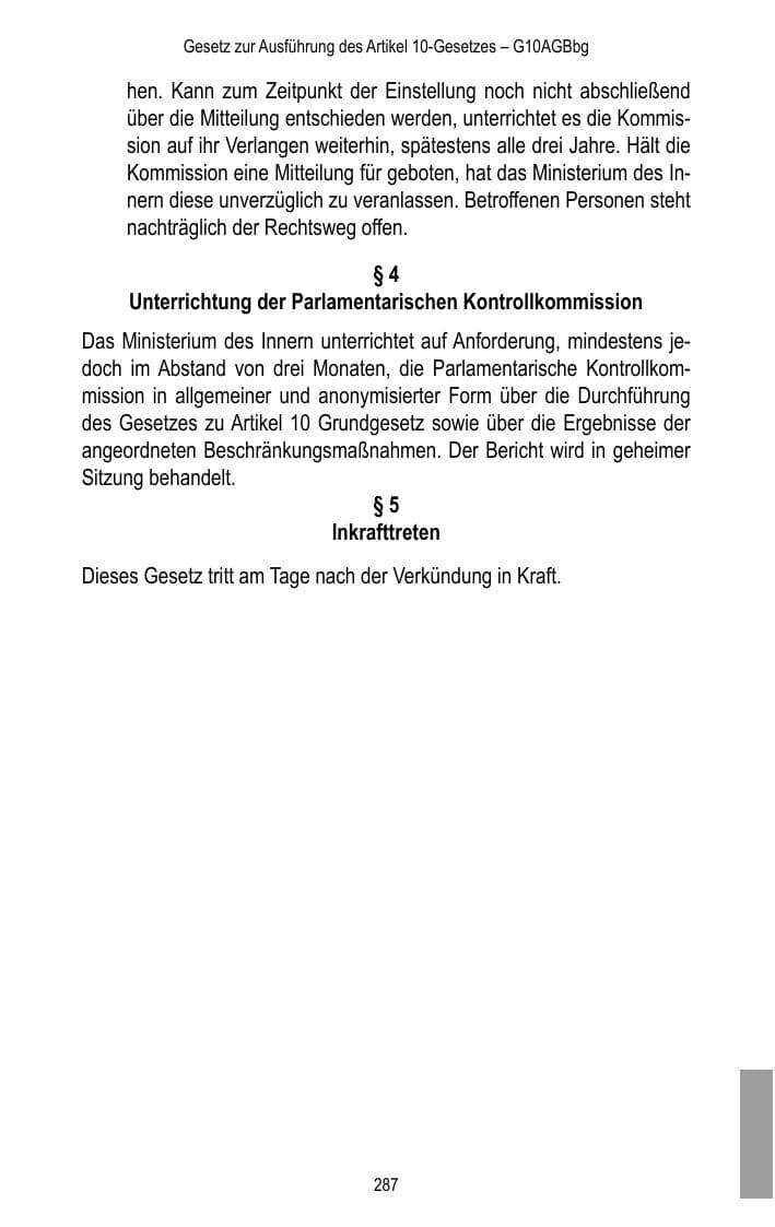 Seite 289 des Verfassungsschutzbericht 2015 Brandenburg