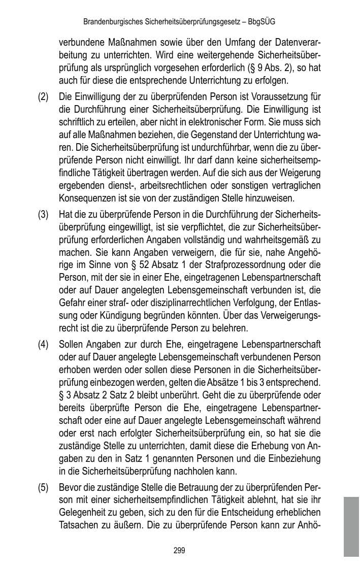 Seite 301 des Verfassungsschutzbericht 2015 Brandenburg