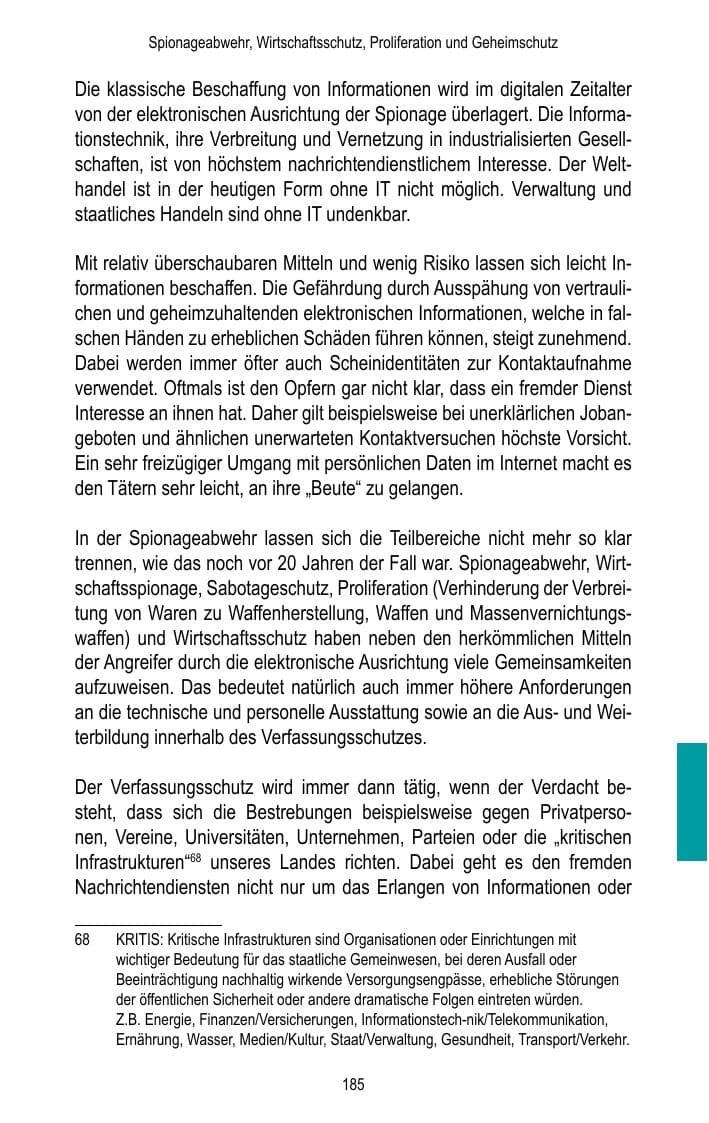 Seite 187 des Verfassungsschutzbericht 2016 Brandenburg