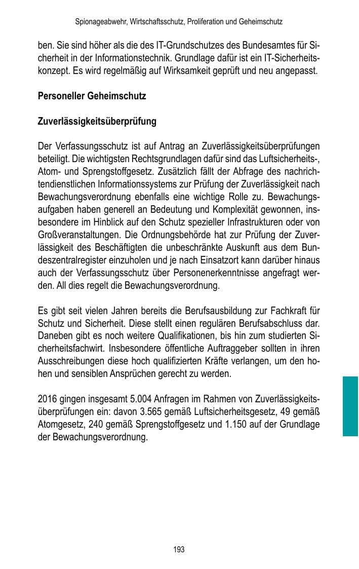 Seite 195 des Verfassungsschutzbericht 2016 Brandenburg
