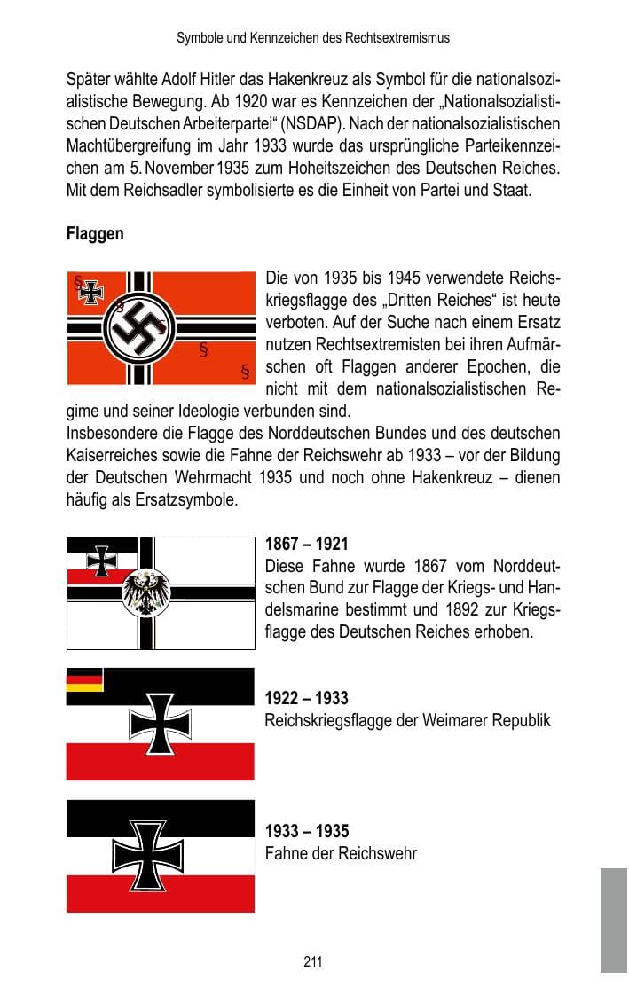 Seite 213 des Verfassungsschutzbericht 2016 Brandenburg