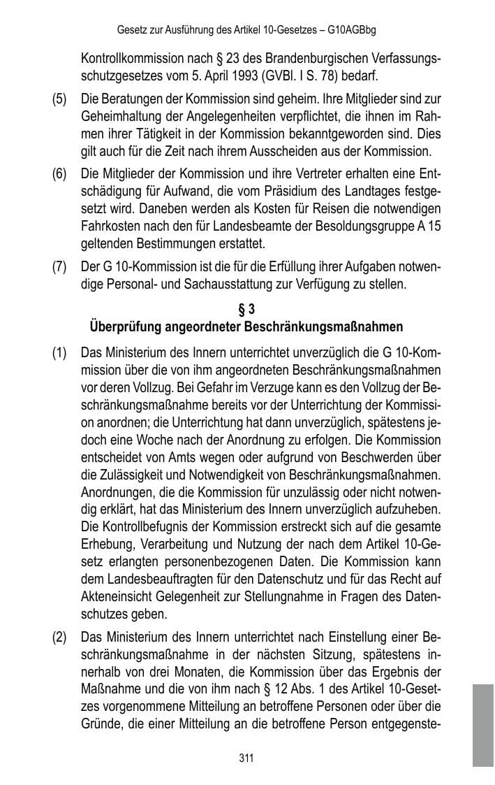 Seite 313 des Verfassungsschutzbericht 2016 Brandenburg