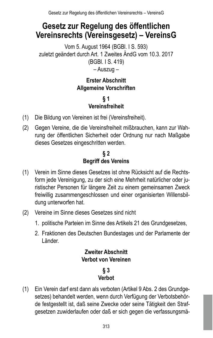 Seite 315 des Verfassungsschutzbericht 2016 Brandenburg