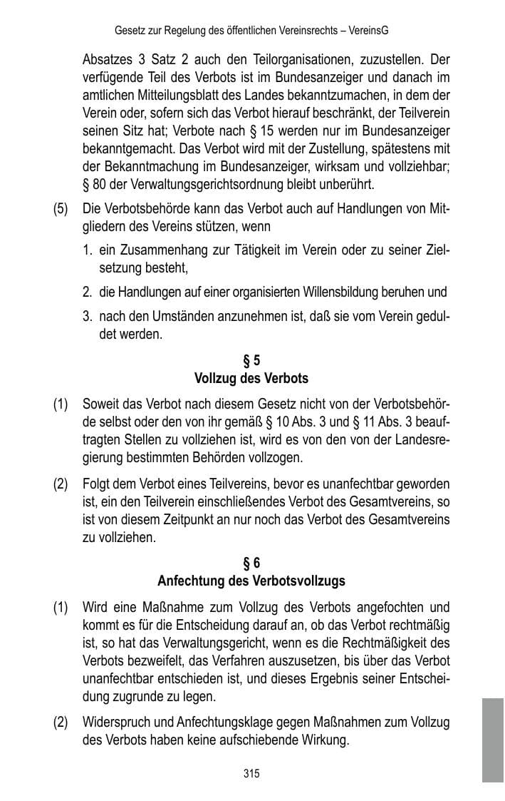 Seite 317 des Verfassungsschutzbericht 2016 Brandenburg