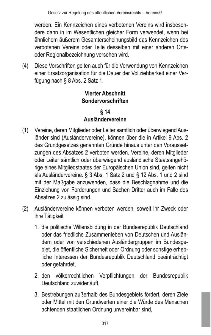 Seite 319 des Verfassungsschutzbericht 2016 Brandenburg