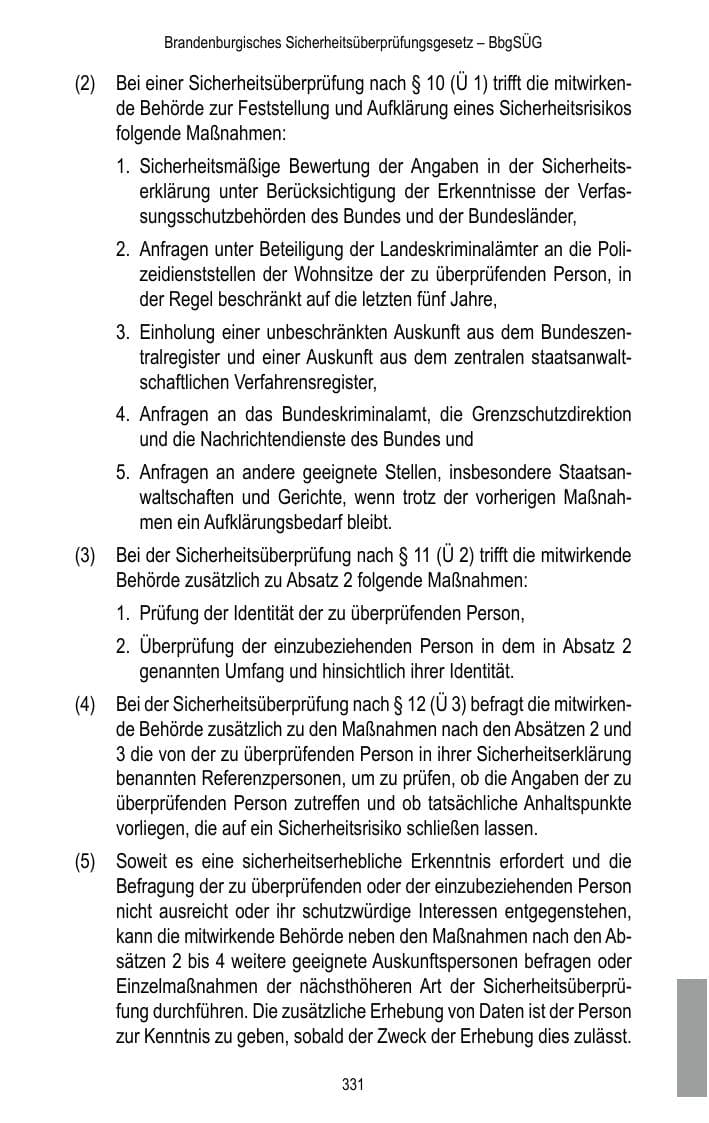 Seite 333 des Verfassungsschutzbericht 2016 Brandenburg