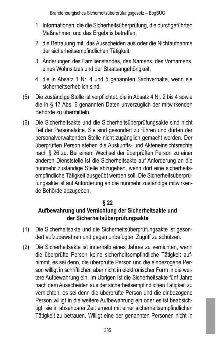 Seite 337 des Verfassungsschutzbericht 2016 Brandenburg