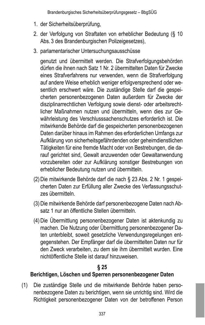 Seite 339 des Verfassungsschutzbericht 2016 Brandenburg