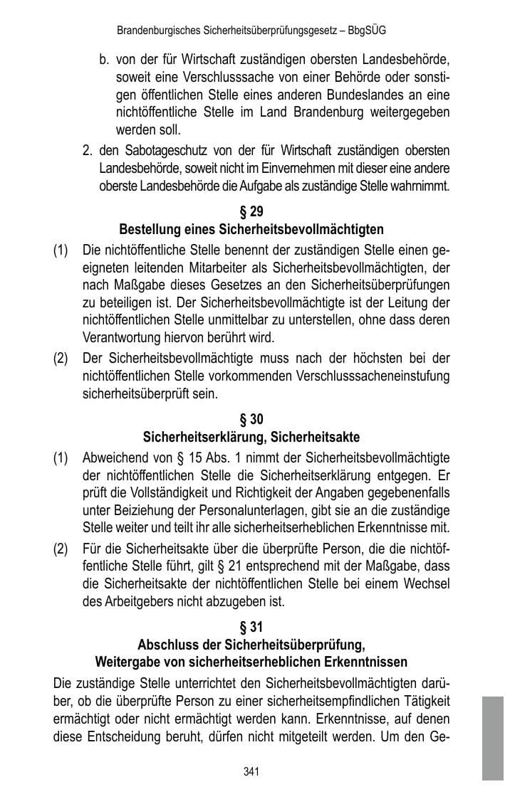 Seite 343 des Verfassungsschutzbericht 2016 Brandenburg