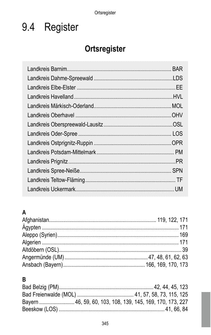 Seite 347 des Verfassungsschutzbericht 2016 Brandenburg