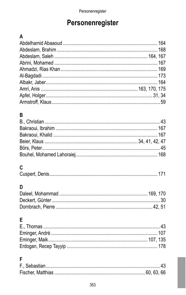 Seite 355 des Verfassungsschutzbericht 2016 Brandenburg