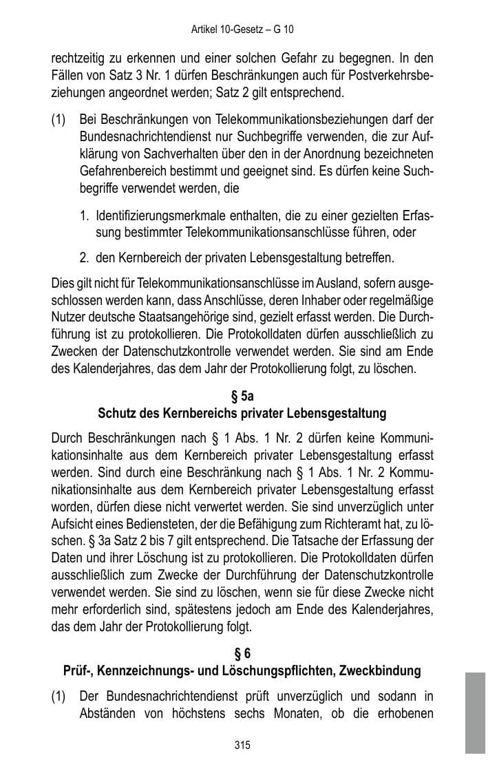 Seite 317 des Verfassungsschutzbericht 2017 Brandenburg