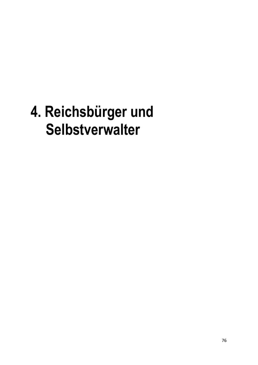 Seite 76 des Verfassungsschutzbericht 2019 Brandenburg