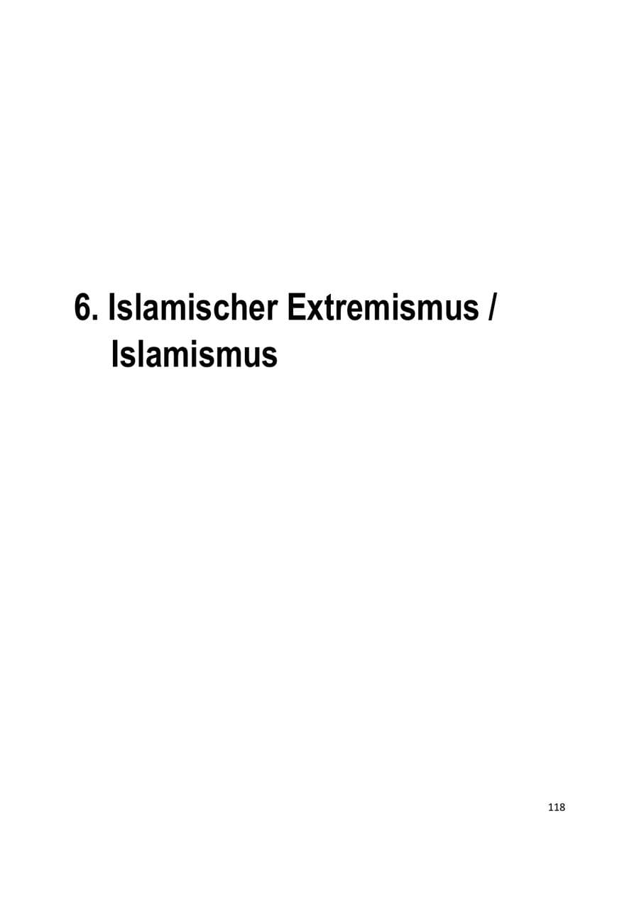 Seite 118 des Verfassungsschutzbericht 2020 Brandenburg