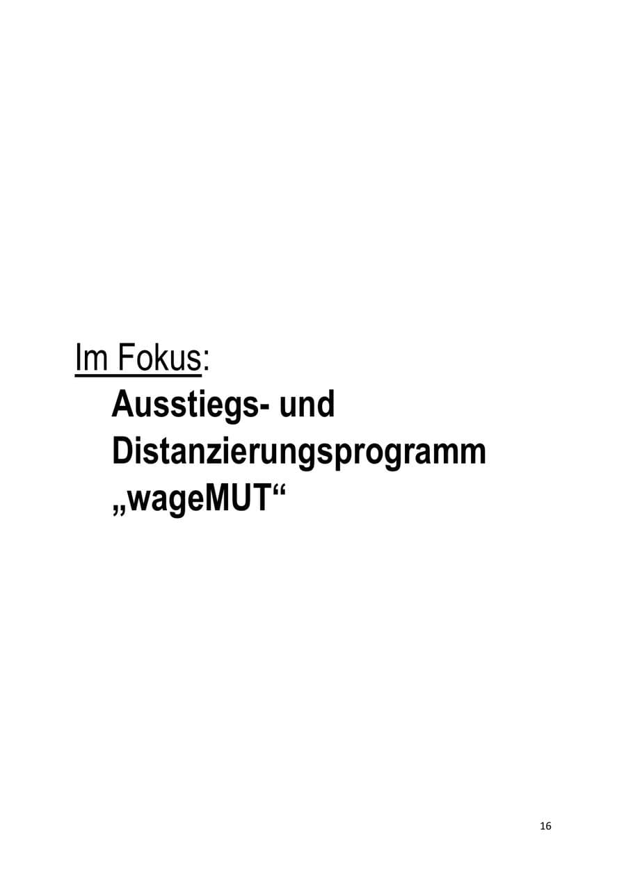 Seite 17 des Verfassungsschutzbericht 2022 Brandenburg
