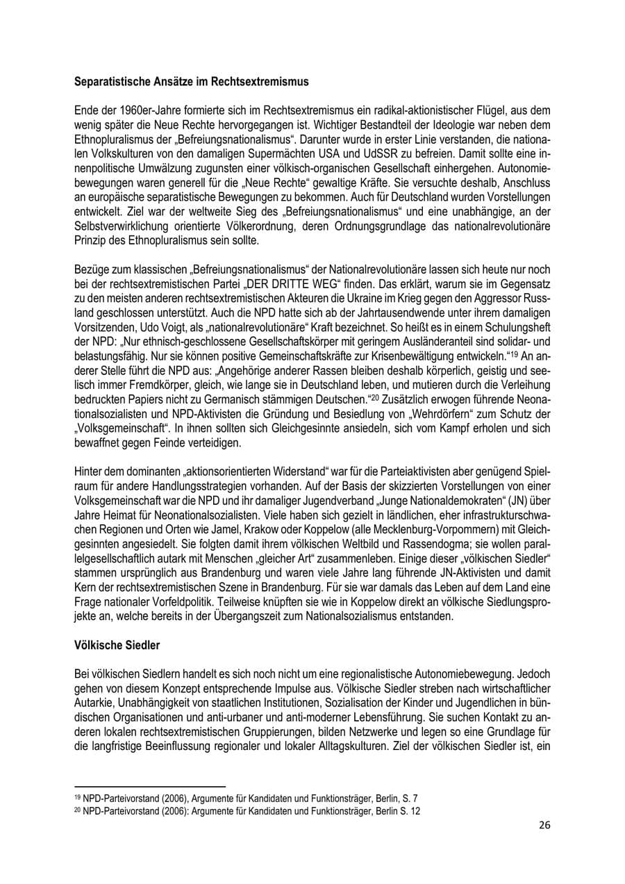 Seite 27 des Verfassungsschutzbericht 2022 Brandenburg