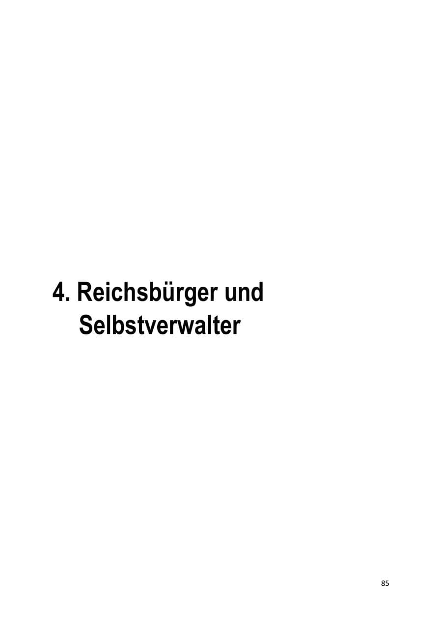 Seite 86 des Verfassungsschutzbericht 2022 Brandenburg