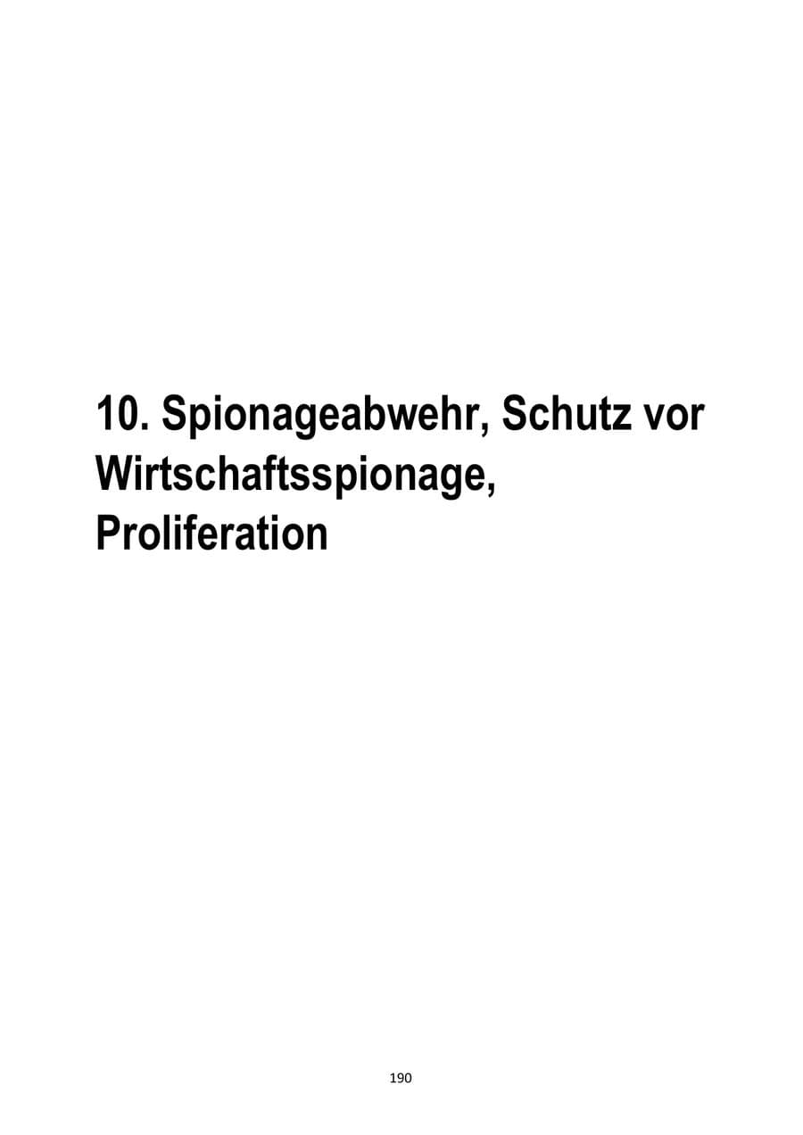 Seite 190 des Verfassungsschutzbericht 2024 Brandenburg