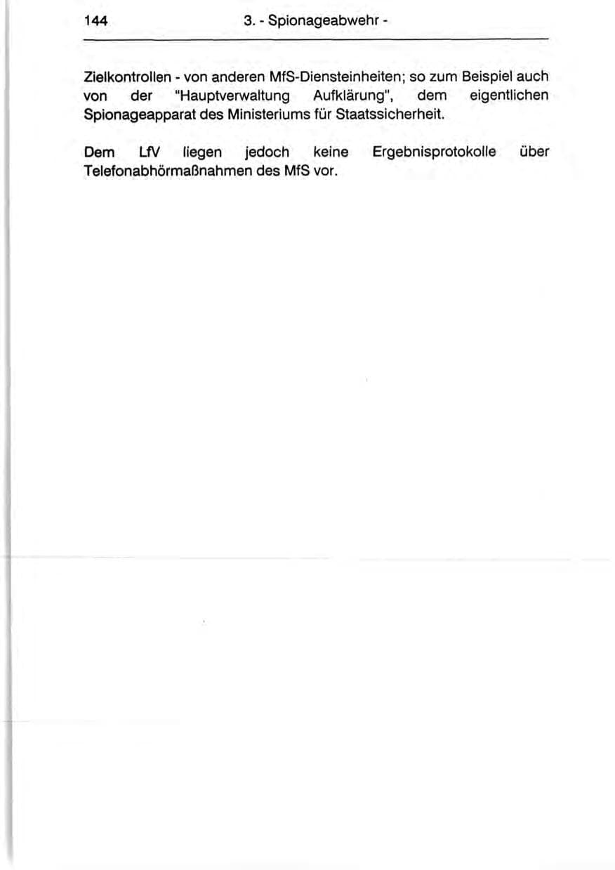 Seite 146 des Verfassungsschutzbericht 1990 Berlin