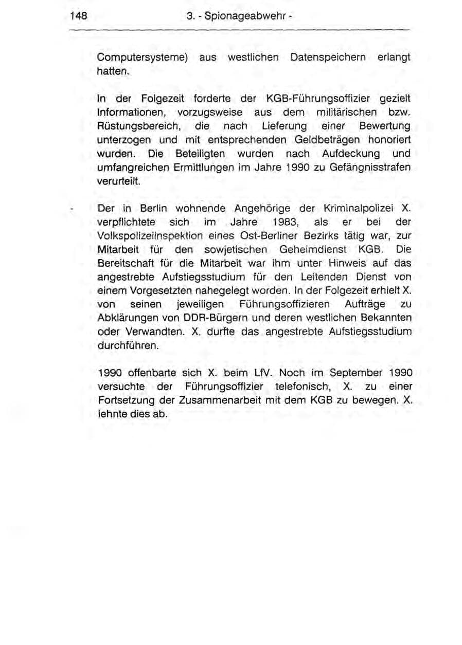 Seite 150 des Verfassungsschutzbericht 1990 Berlin