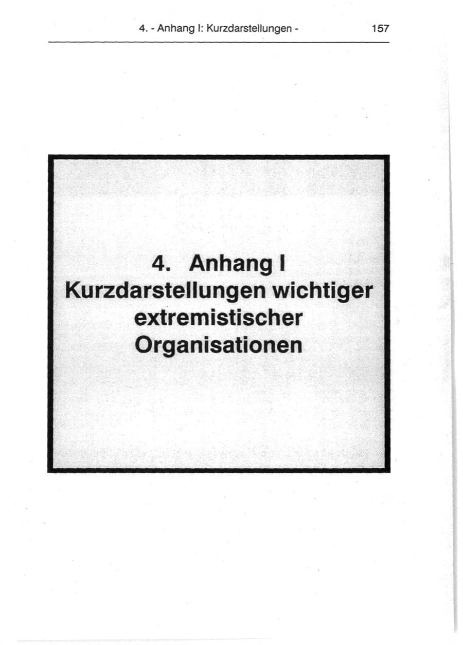 Seite 159 des Verfassungsschutzbericht 1990 Berlin