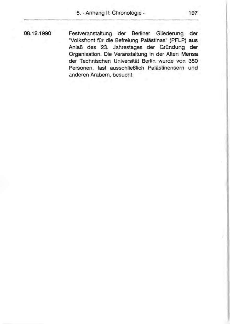 Seite 199 des Verfassungsschutzbericht 1990 Berlin