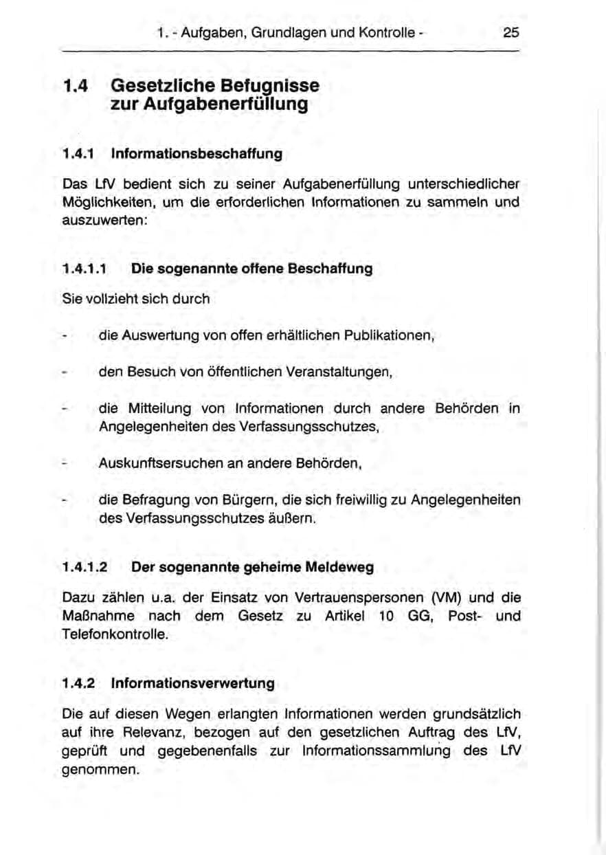 Seite 27 des Verfassungsschutzbericht 1990 Berlin