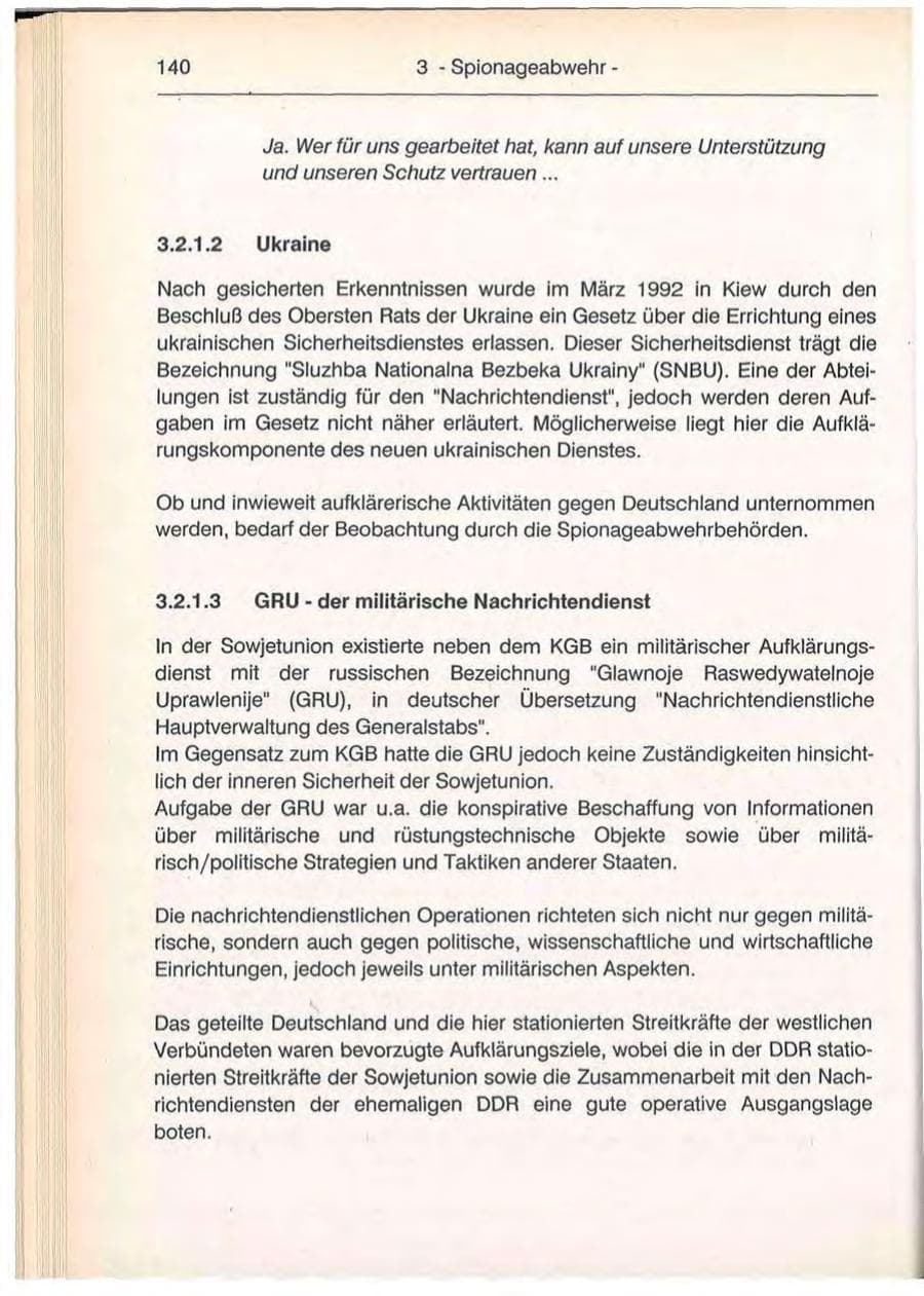 Seite 140 des Verfassungsschutzbericht 1992 Berlin