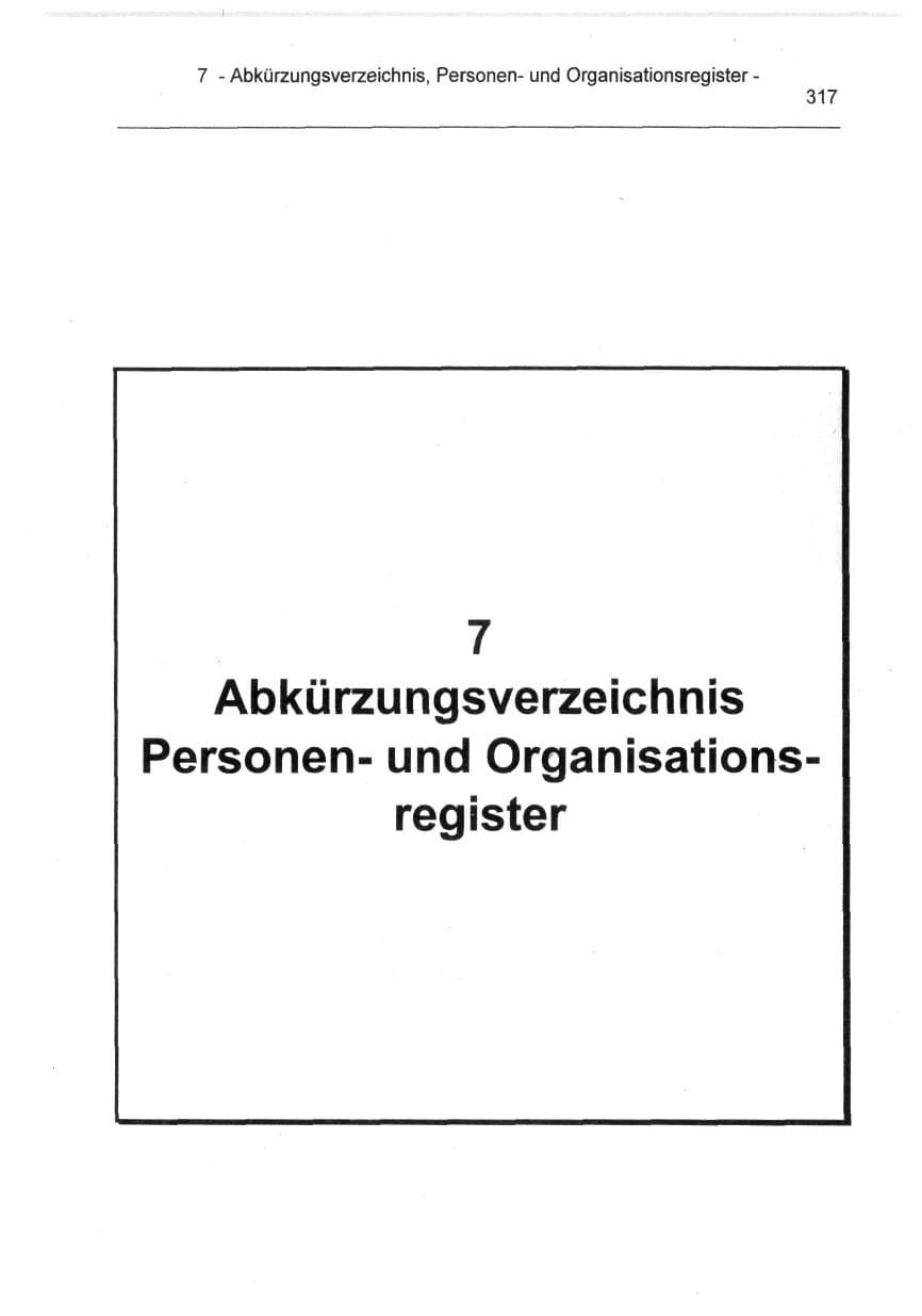 Seite 317 des Verfassungsschutzbericht 1994 Berlin