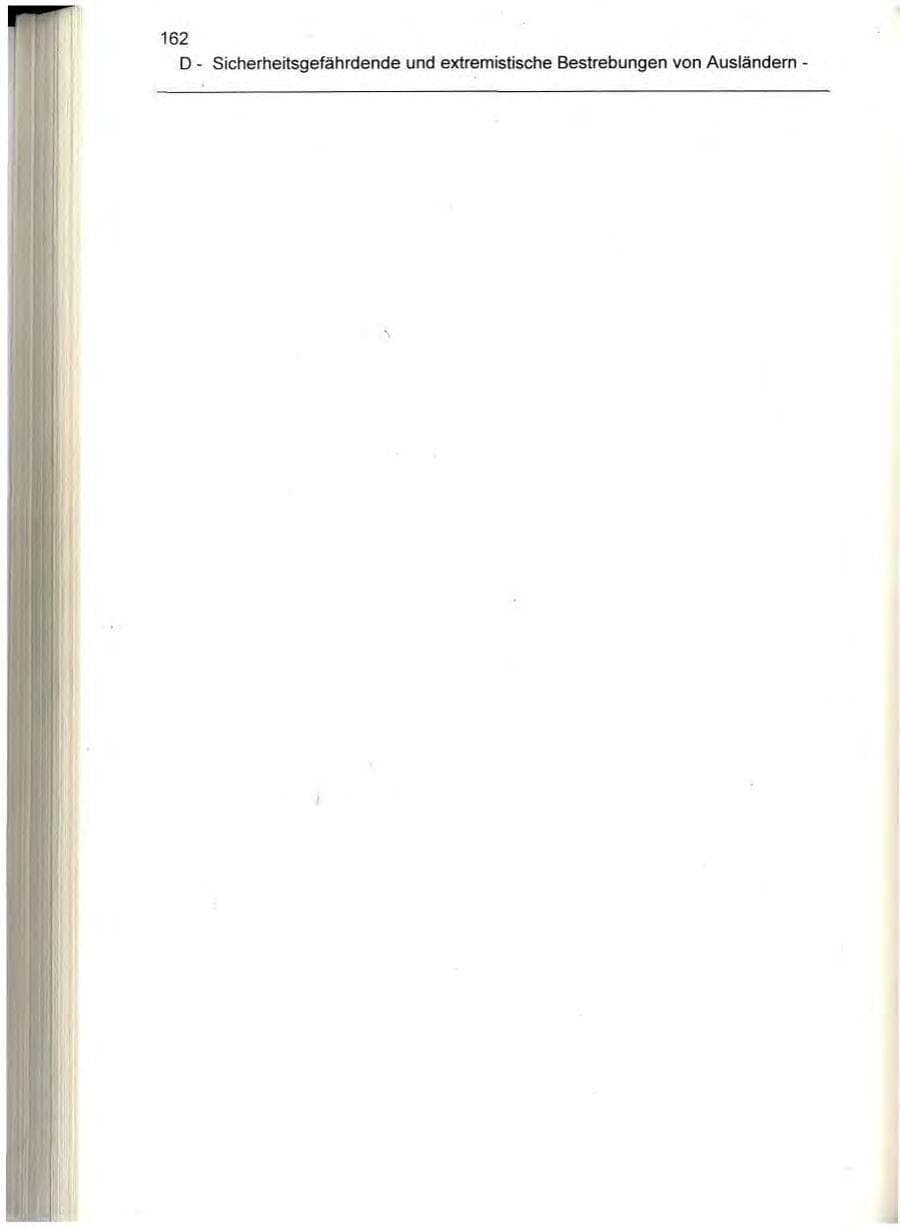 Seite 162 des Verfassungsschutzbericht 1995 Berlin