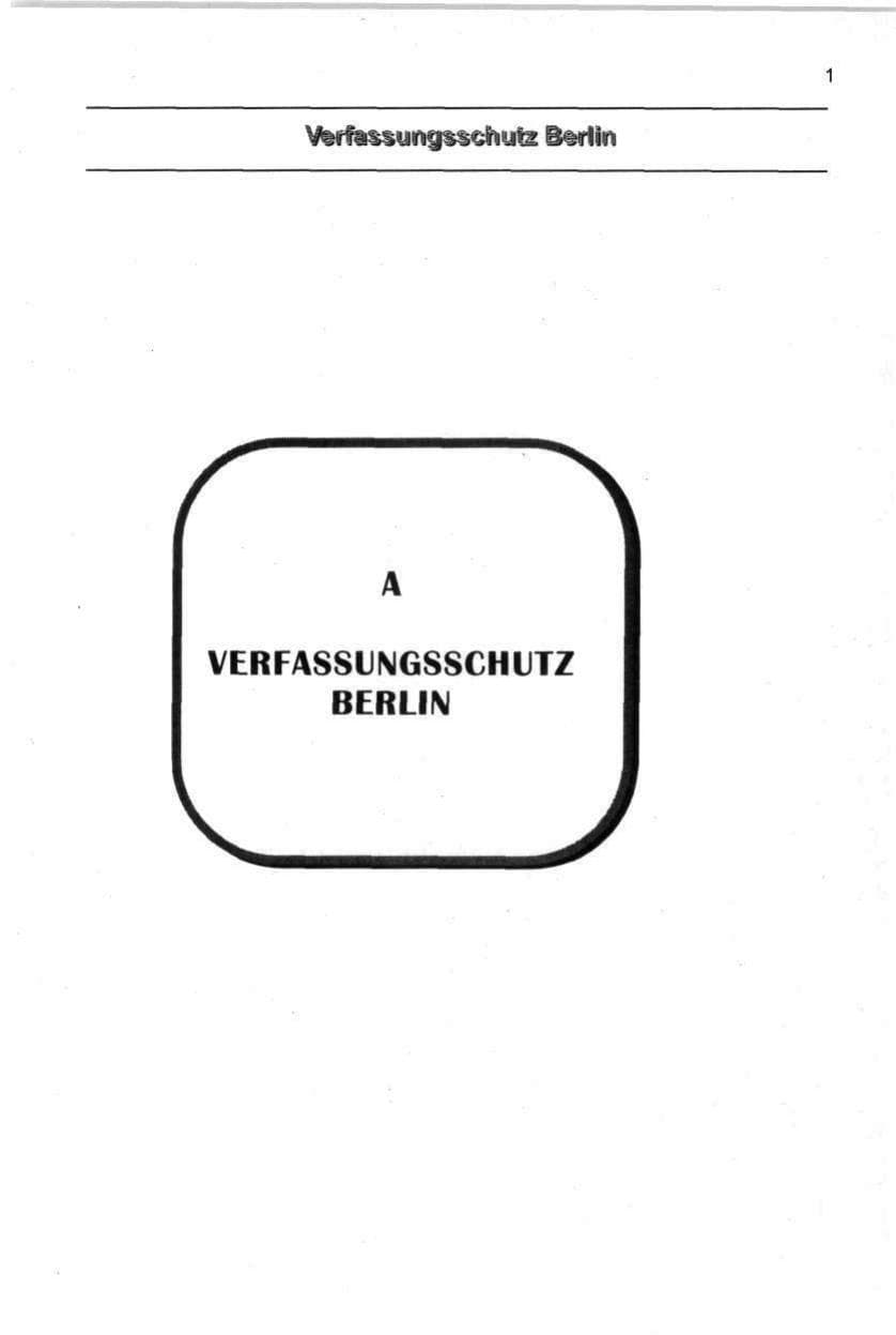 Seite 12 des Verfassungsschutzbericht 1997 Berlin