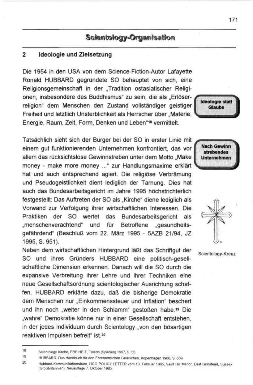 Seite 182 des Verfassungsschutzbericht 1997 Berlin