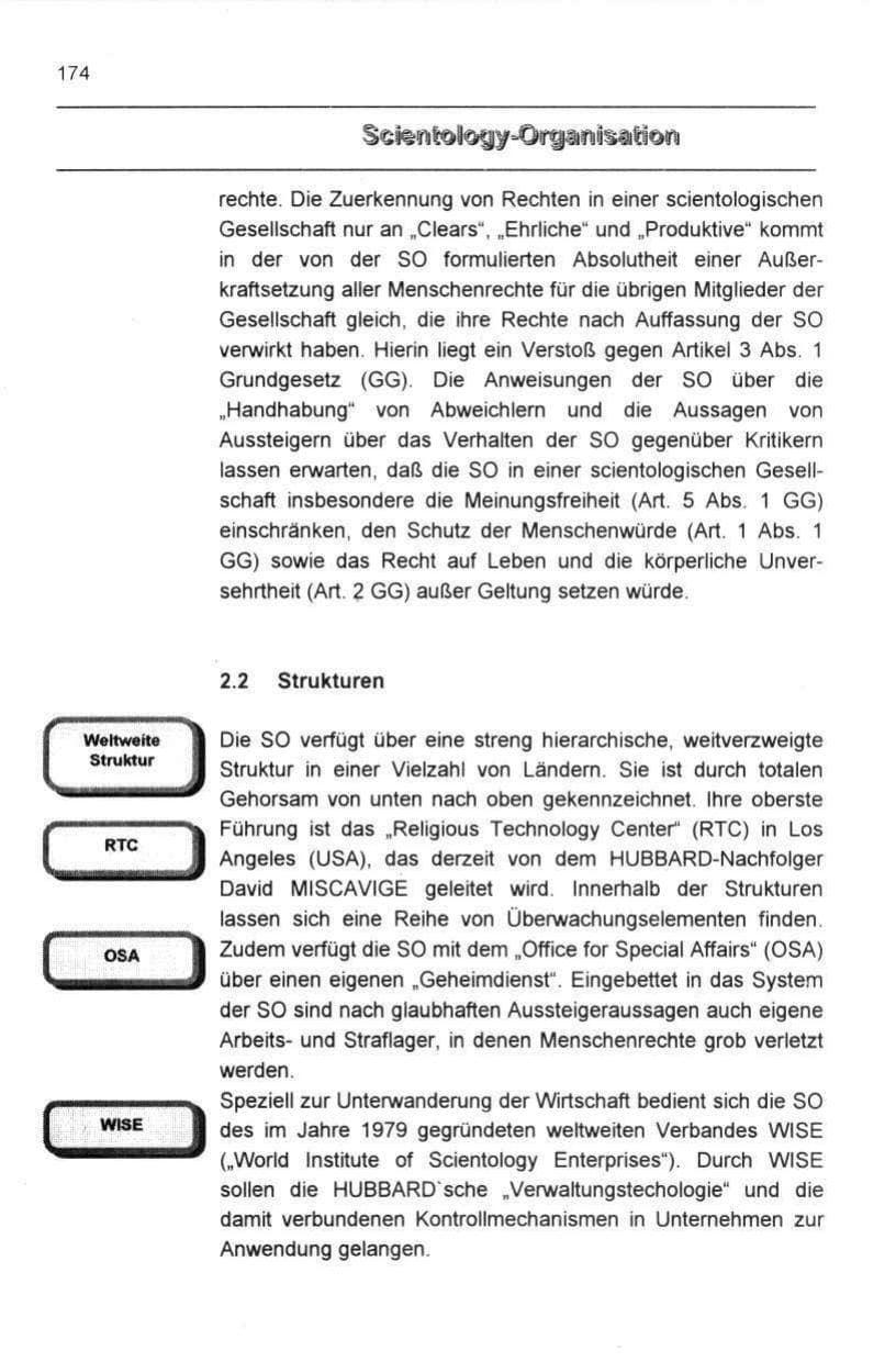 Seite 185 des Verfassungsschutzbericht 1997 Berlin