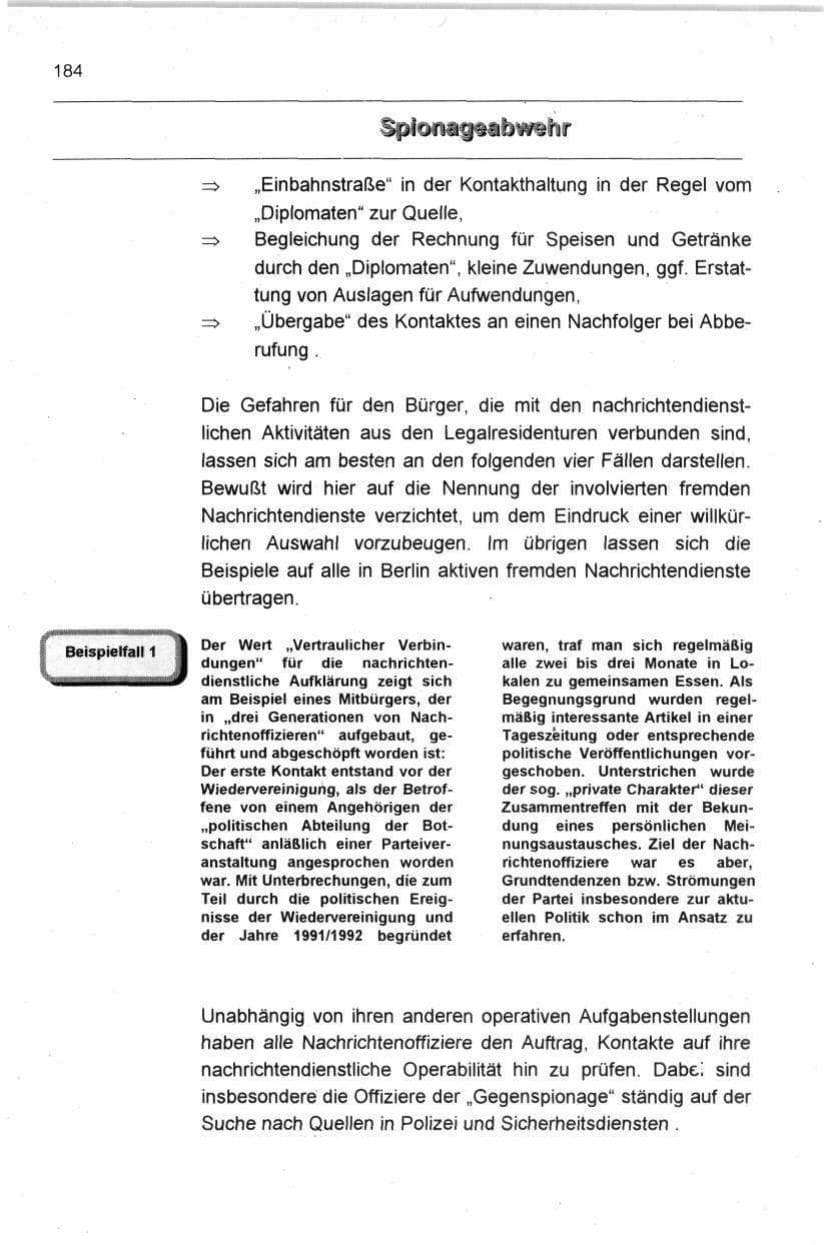 Seite 196 des Verfassungsschutzbericht 1997 Berlin