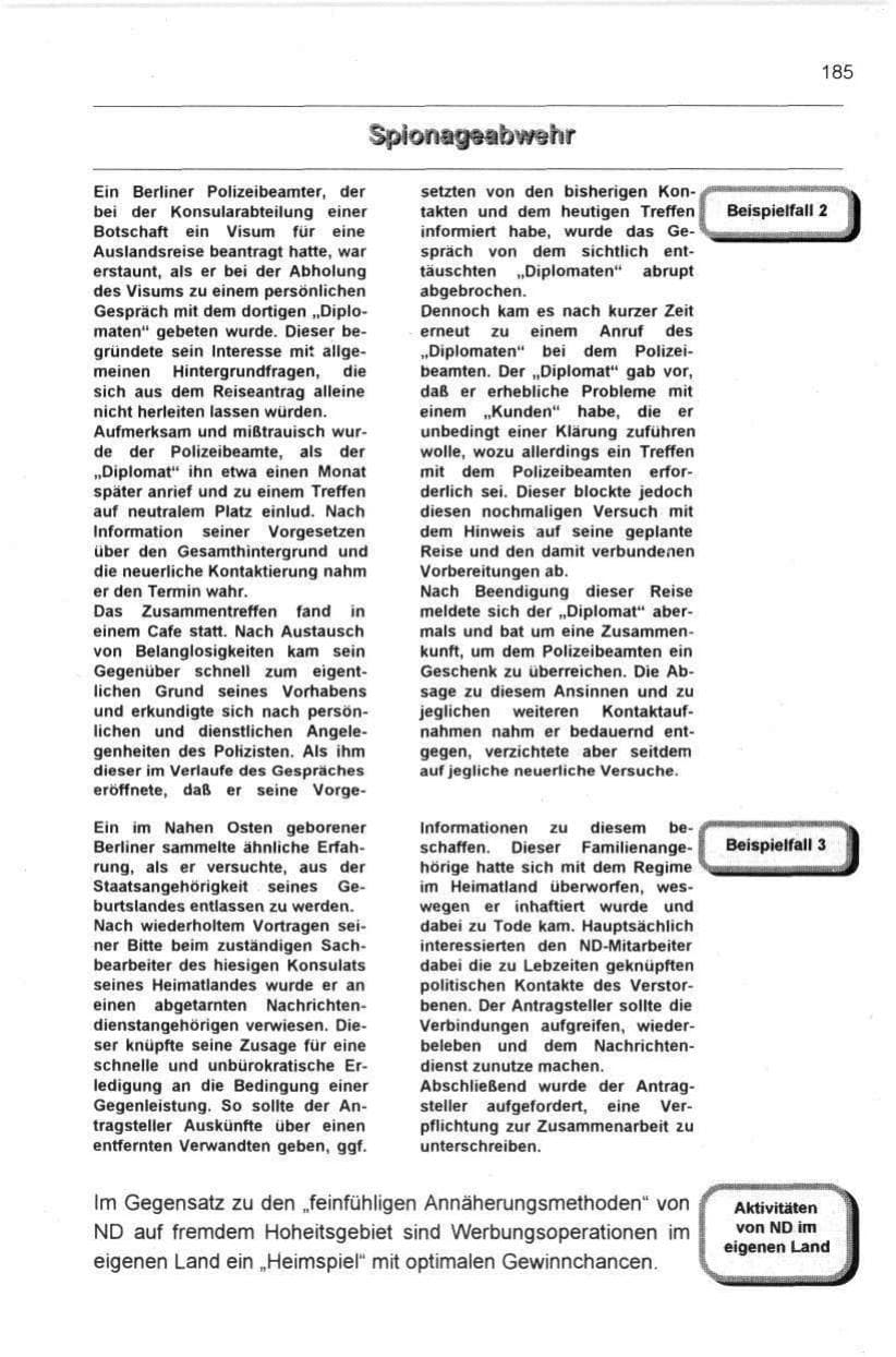 Seite 197 des Verfassungsschutzbericht 1997 Berlin