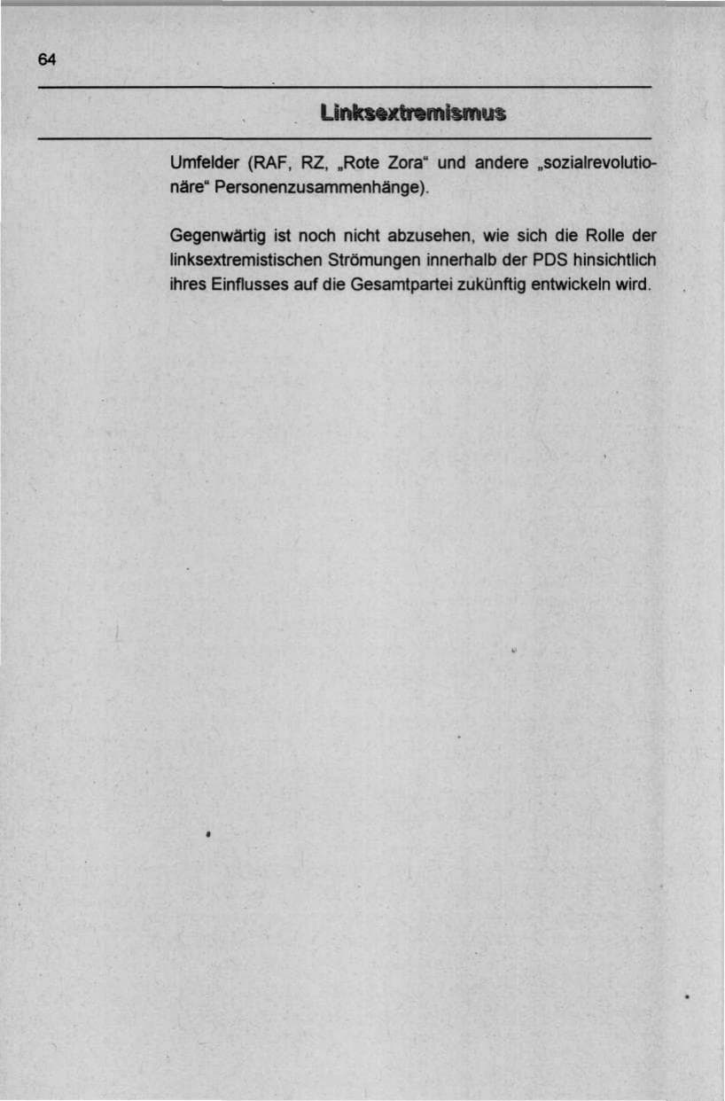 Seite 75 des Verfassungsschutzbericht 1997 Berlin