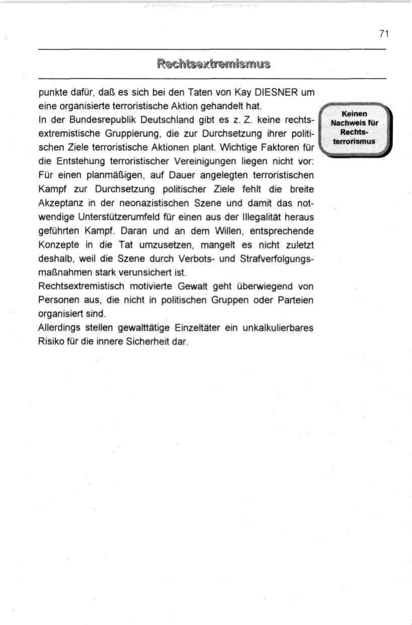 Seite 82 des Verfassungsschutzbericht 1997 Berlin