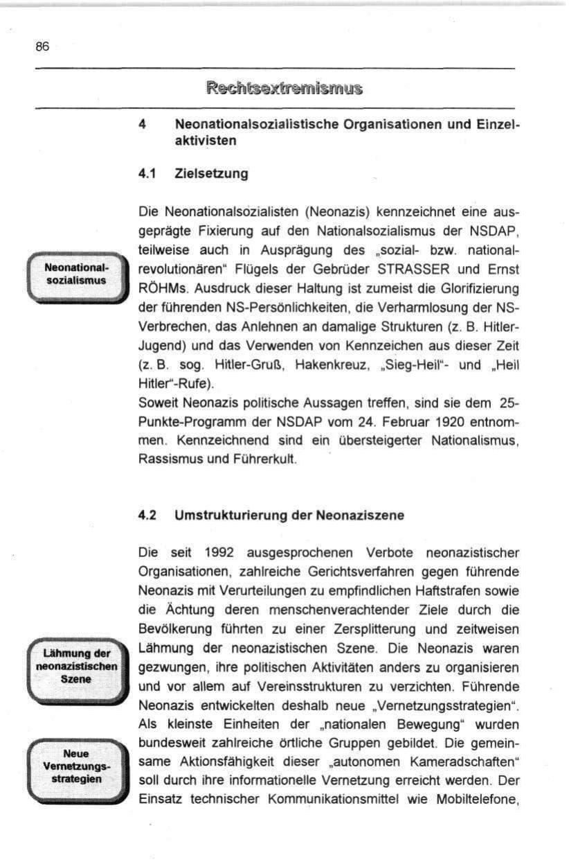 Seite 97 des Verfassungsschutzbericht 1997 Berlin