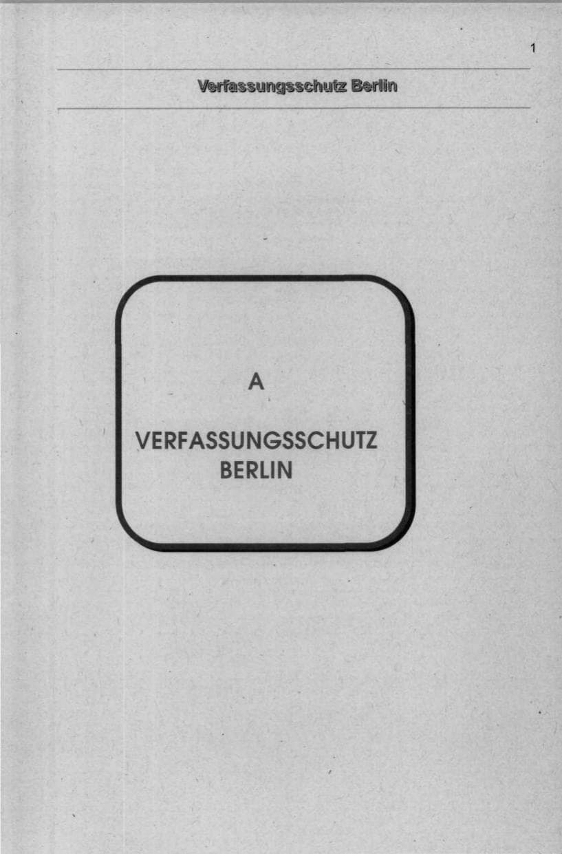 Seite 12 des Verfassungsschutzbericht 1998 Berlin