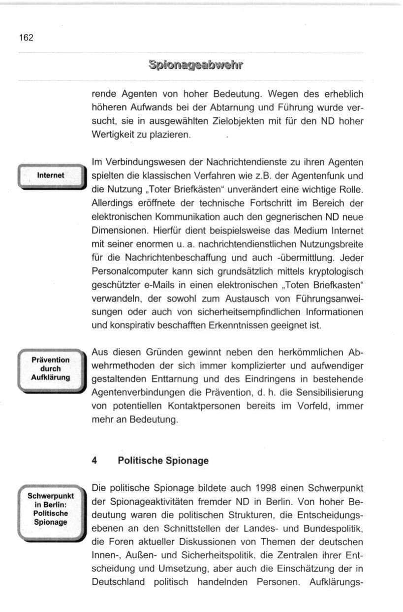 Seite 173 des Verfassungsschutzbericht 1998 Berlin